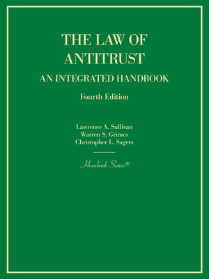 cover image of The Law of Antitrust, An Integrated Handbook